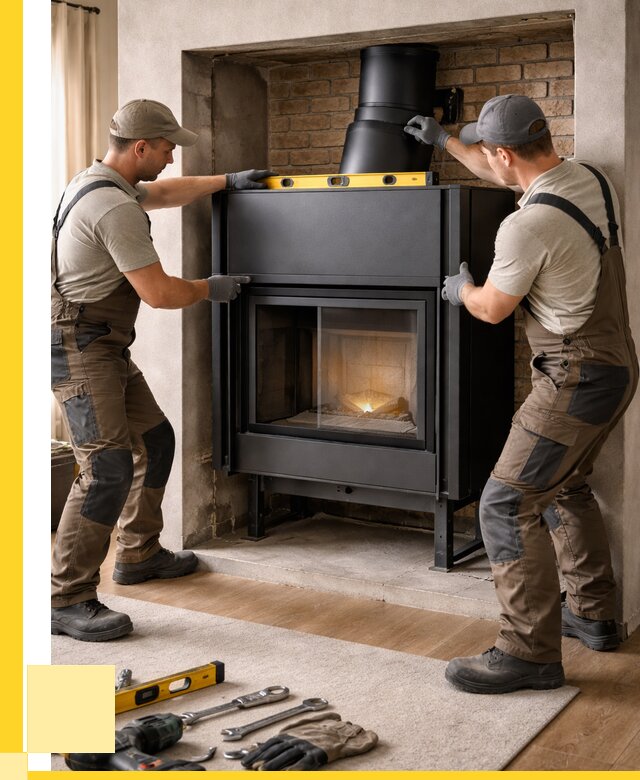 Установка каминных топок в Искитиме под ключ от 18346 р. | ЭриданСкм