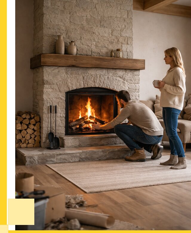 Камины для загородного дома в Искитиме от 356720 р., ЭриданСкм