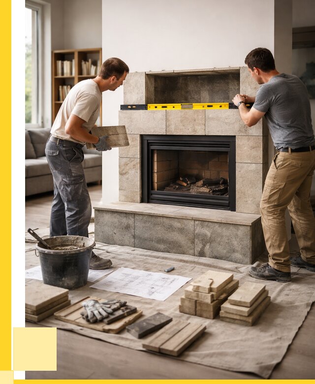 Монтаж каминов и установка в Искитиме от 45864 р. | ЭриданСкм