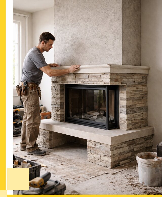 Изготовление каминов под ключ в Искитиме от 152880 р. | ЭриданСкм