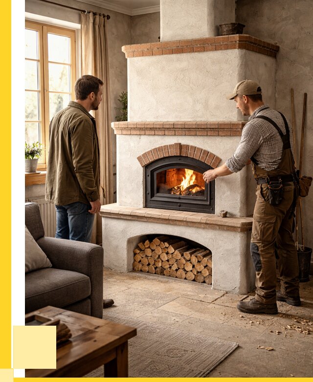 Печи камины в Искитиме: кирпичные, изразцовые от 61152 р. | ЭриданСкм