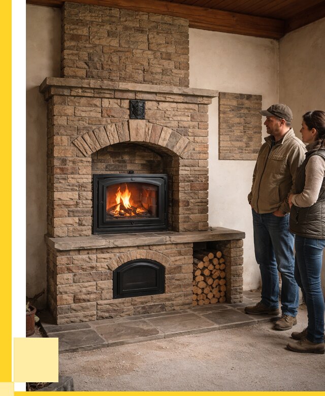 Кирпичная печь под ключ в Искитиме от 152880 р. | ЭриданСкм