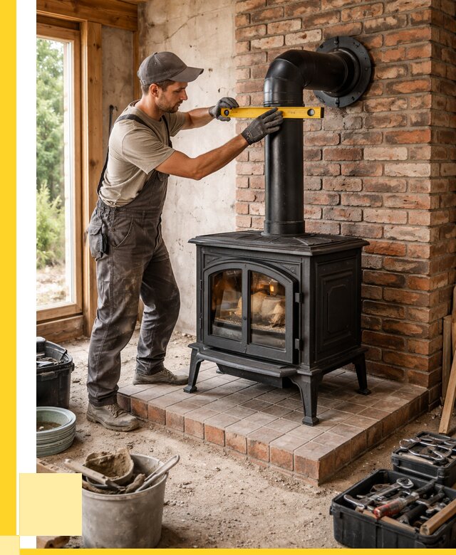 Монтаж печей установка банной печи в Искитиме от 15288 р. | ЭриданСкм