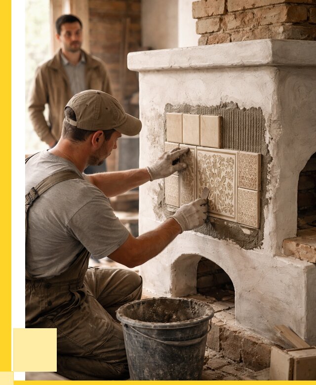 Отделка печей и банных печей в Искитиме от 35672 р. | ЭриданСкм