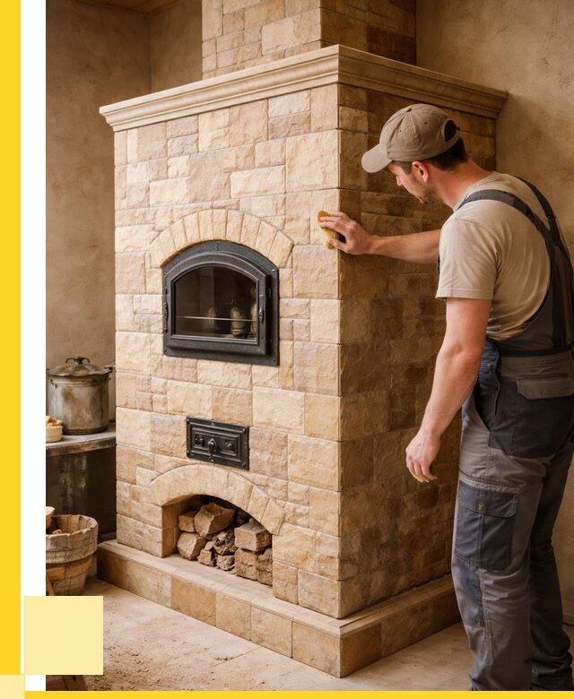 Облицовка печей в Искитиме от 4586 р. под ключ | ЭриданСкм