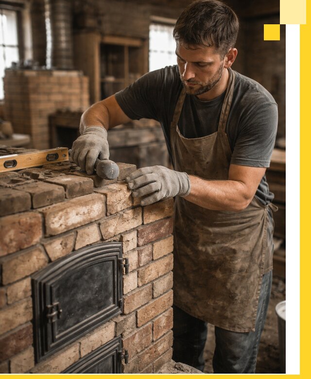 Изготовление печей на заказ в Искитиме с проектом и монтажом