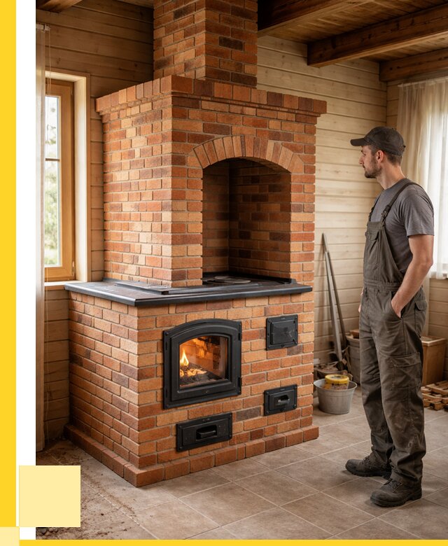 Кирпичные печи в Искитиме: купить от 152880 р. | ЭриданСкм