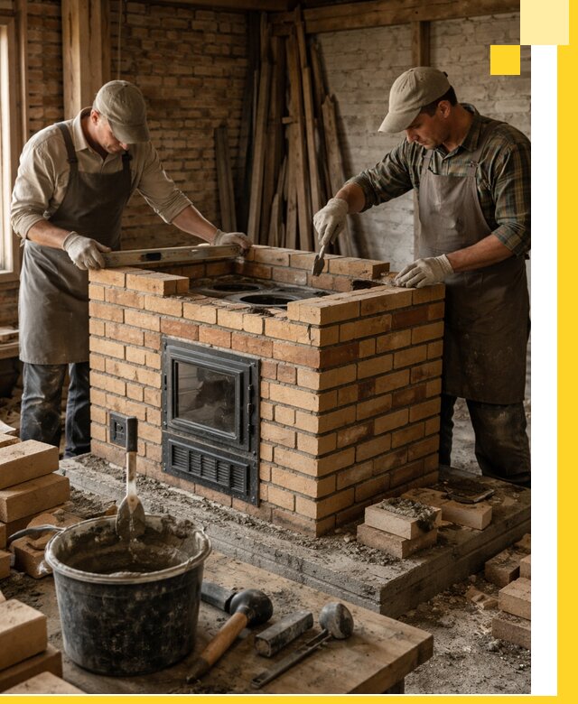 Изготовление и установка варочных печей под ключ в Искитиме