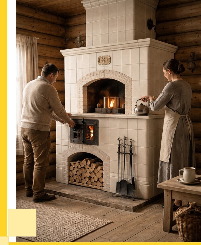 Русские печи в Искитиме: установка от 152880 р. ЭриданСкм