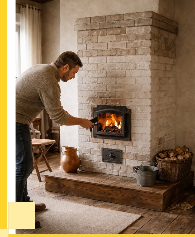 Печь голландка из кирпича в Искитиме от 86632 р. | ЭриданСкм