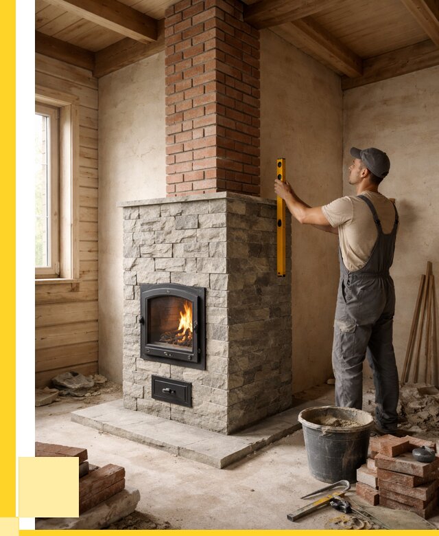 Печи и дымоходы под ключ в Искитиме от 45864 р., ЭриданСкм