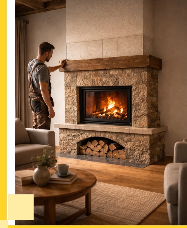 Печи камины для дома под ключ в Искитиме от 56056 р. | ЭриданСкм