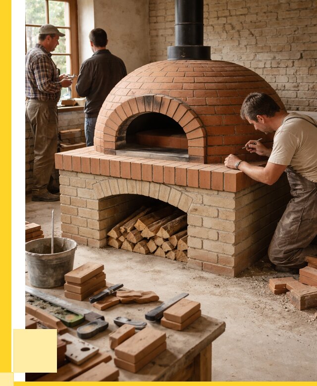 Помпейская печь дровяная для пиццы в Искитиме | ЭриданСкм от 203840 р.