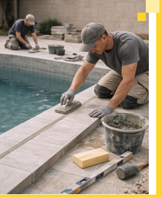 Отделка бассейнов в Искитиме: декоративная отделка и гидроизоляция