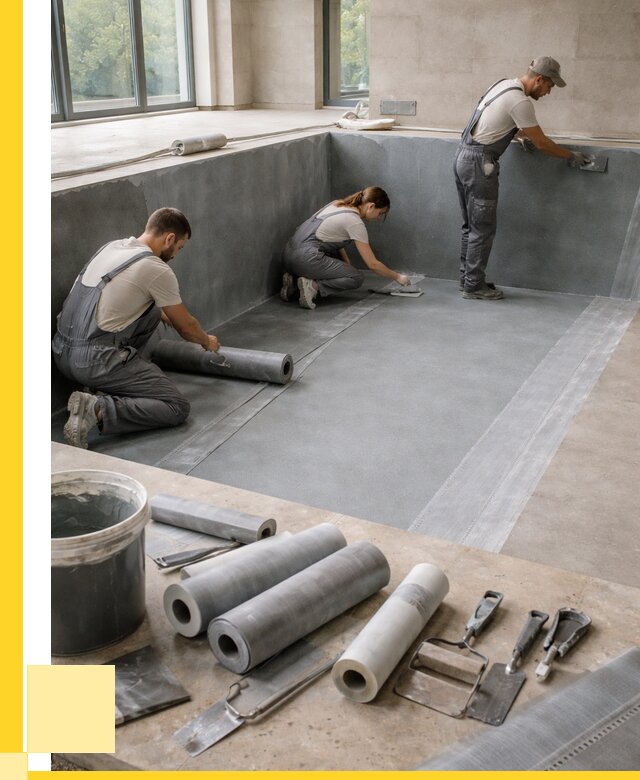 Гидроизоляция бассейнов в Искитиме от 2038 р., ЭриданСкм