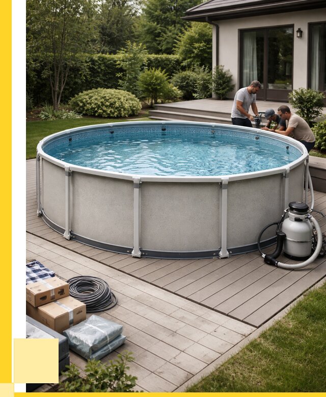 Купить каркасные бассейны в Искитиме от 45864 р. | ЭриданСкм