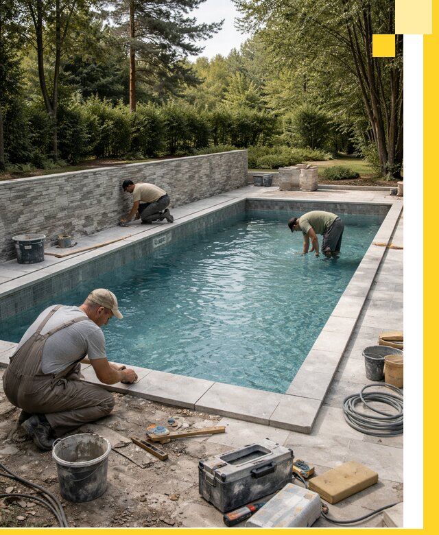 Проектирование и строительство частных бассейнов в Искитиме