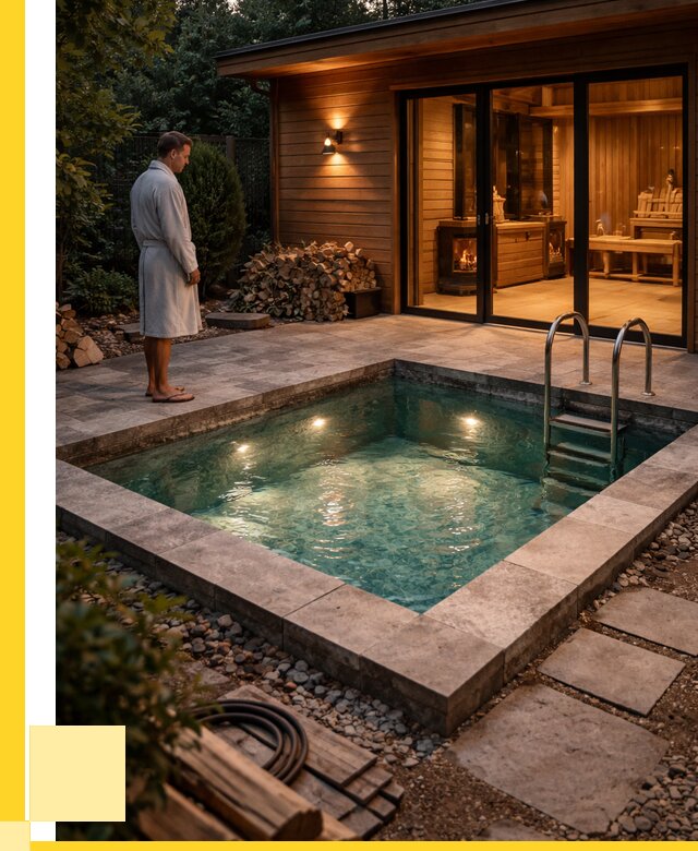 Бани с бассейном под ключ в Искитиме от 96824 р. | ЭриданСкм