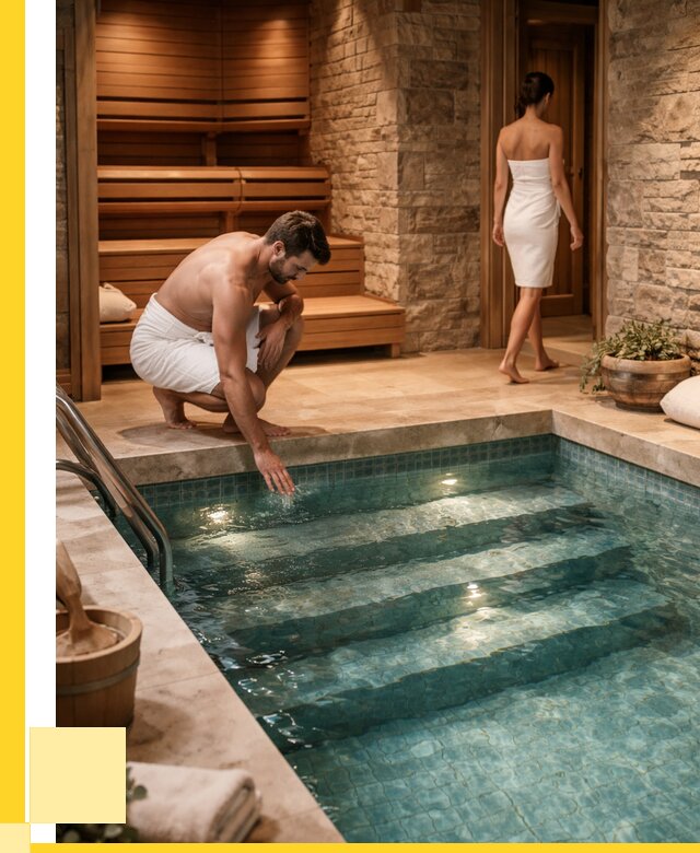 Сауна с бассейном под ключ в Искитиме от 122304 р., ЭриданСкм