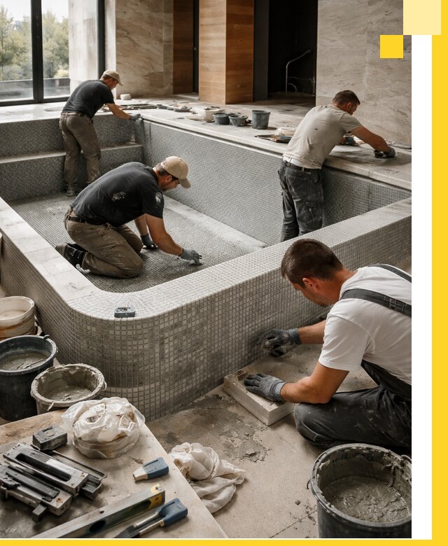 Строительство и установка СПА бассейнов под ключ в Искитиме