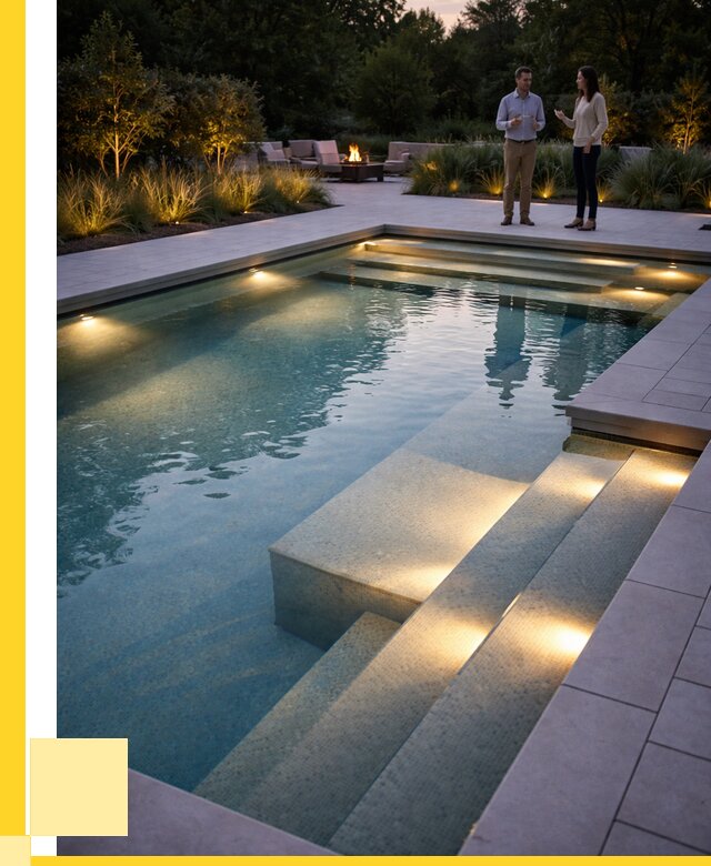 Освещение бассейнов в Искитиме под ключ от 25480 р. | ЭриданСкм