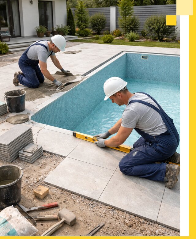 Строительство и монтаж плавательных бассейнов под ключ в Искитиме