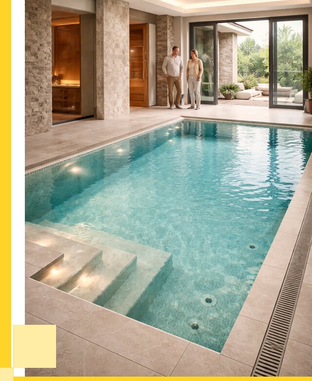 Бассейн во дворе в Искитиме: проект, отделка от 1223040 р. | ЭриданСкм