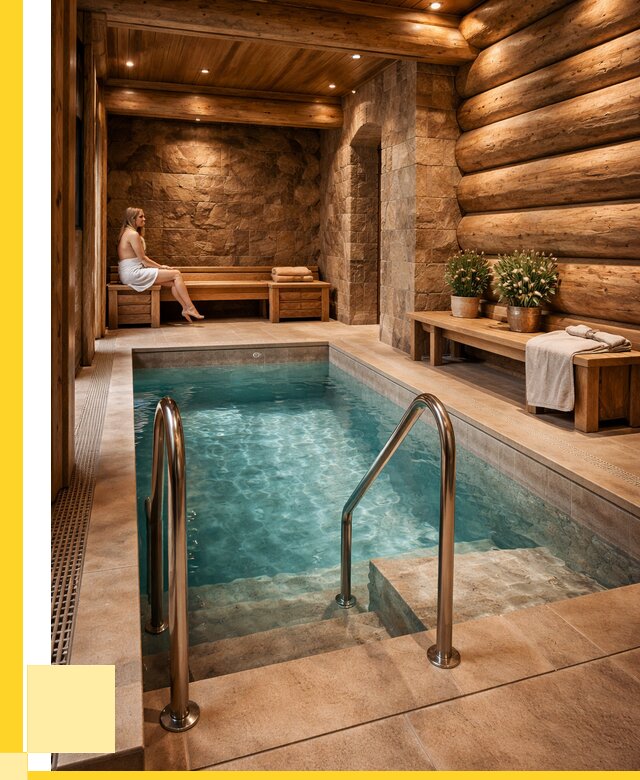 Аренда бани с бассейном в Искитиме от 1528800 р. | ЭриданСкм