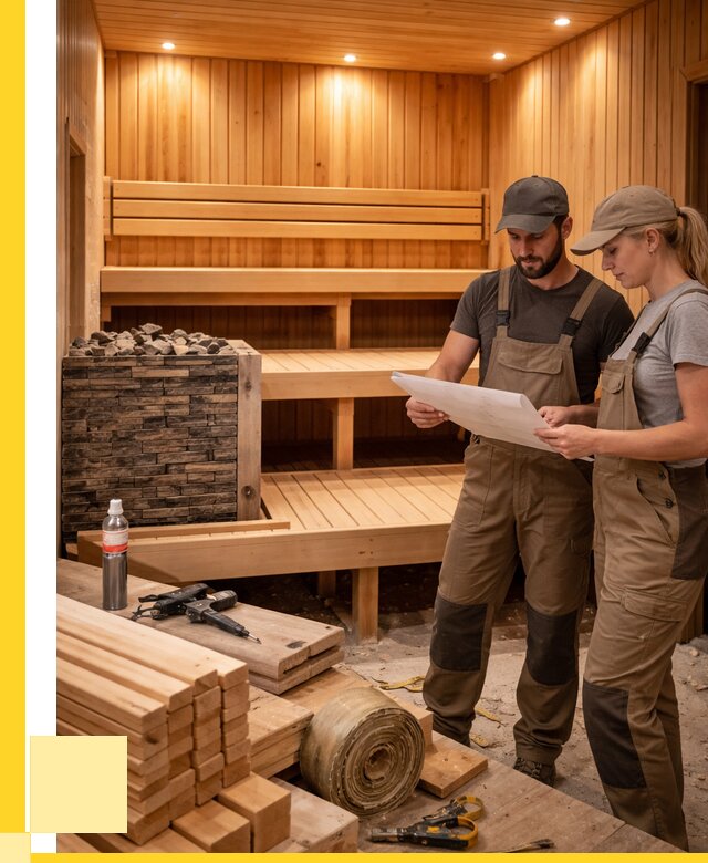 Строительство саун в Искитиме под ключ от 254800 р., ЭриданСкм