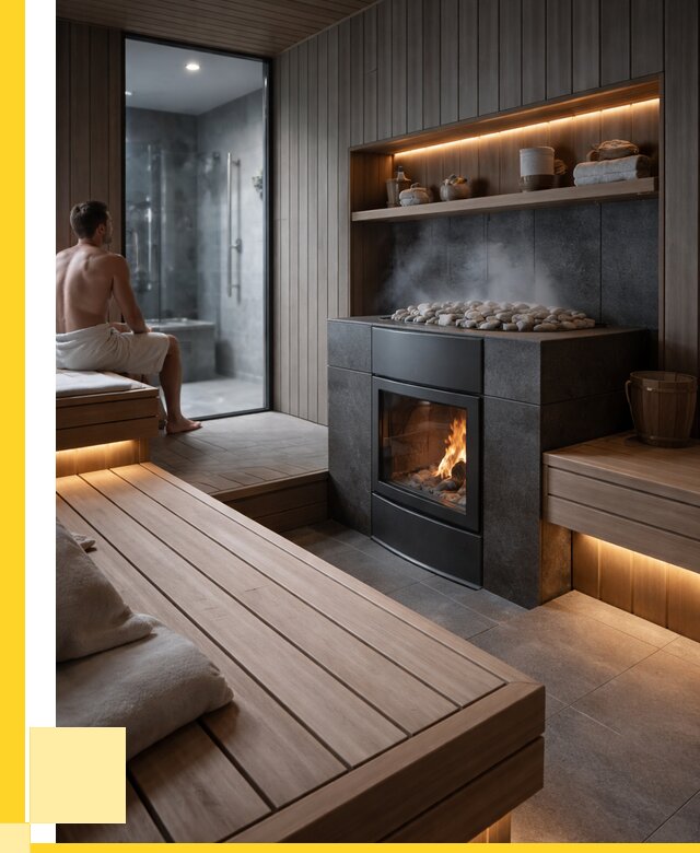 Проект сауны в частном доме в Искитиме от 35672 р. | ЭриданСкм