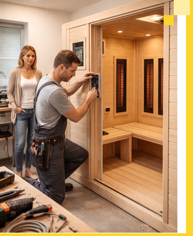 Инфракрасные сауны под ключ в Искитиме продажа и установка