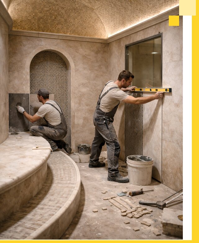 Проектирование и строительство саун с хамамом под ключ в Искитиме