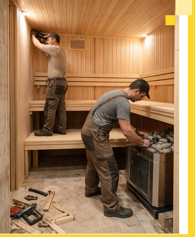 Купить сауну под ключ в Искитиме с монтажом и гарантией