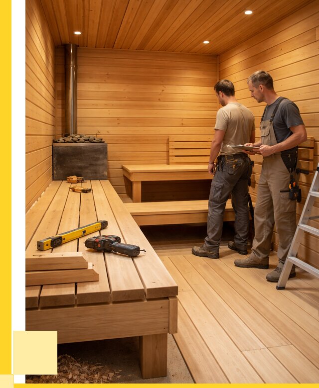 Отделка бань и саун в Искитиме по цене от 4586 р. | ЭриданСкм