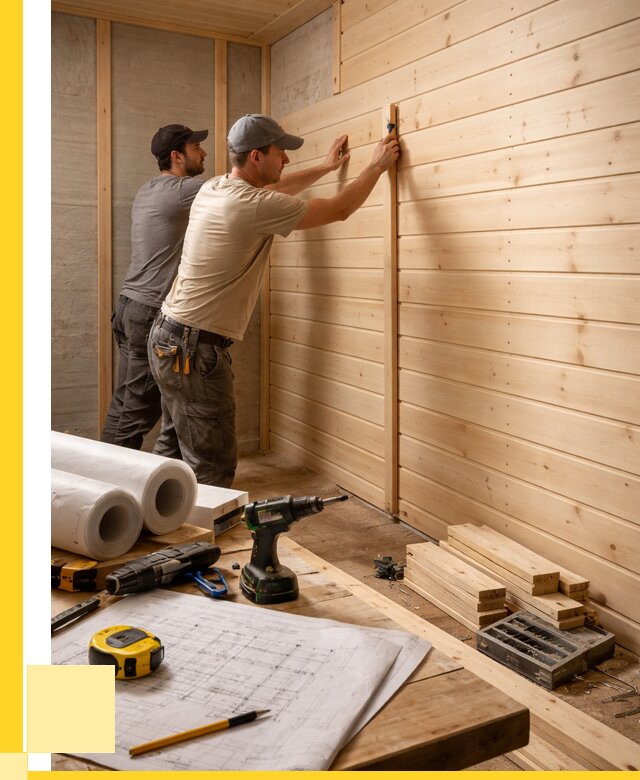 Обшивка бани вагонкой в Искитиме от 1223 р., ЭриданСкм