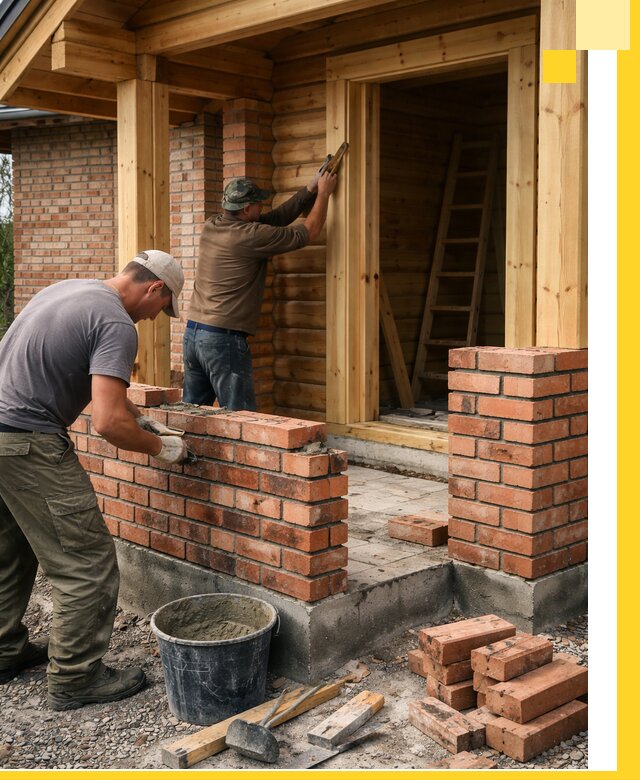 Строительство кирпичных бань под ключ в Искитиме с гарантией качества