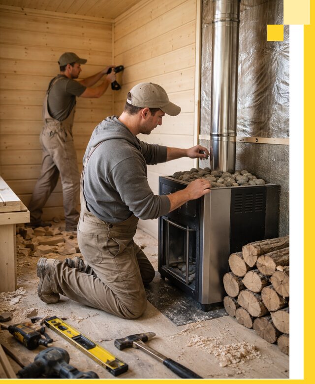 Строительство деревянных бань под ключ в Искитиме проекты и монтаж