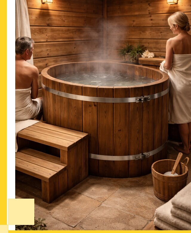 Бани с купелью под ключ в Искитиме от 458640 р. | ЭриданСкм