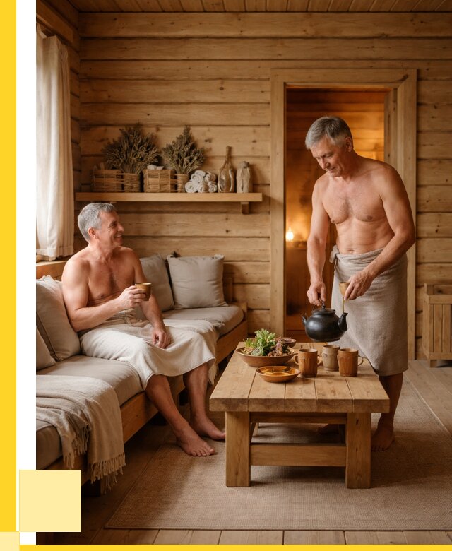 Бани с комнатой отдыха под ключ в Искитиме от 458640 р. | ЭриданСкм