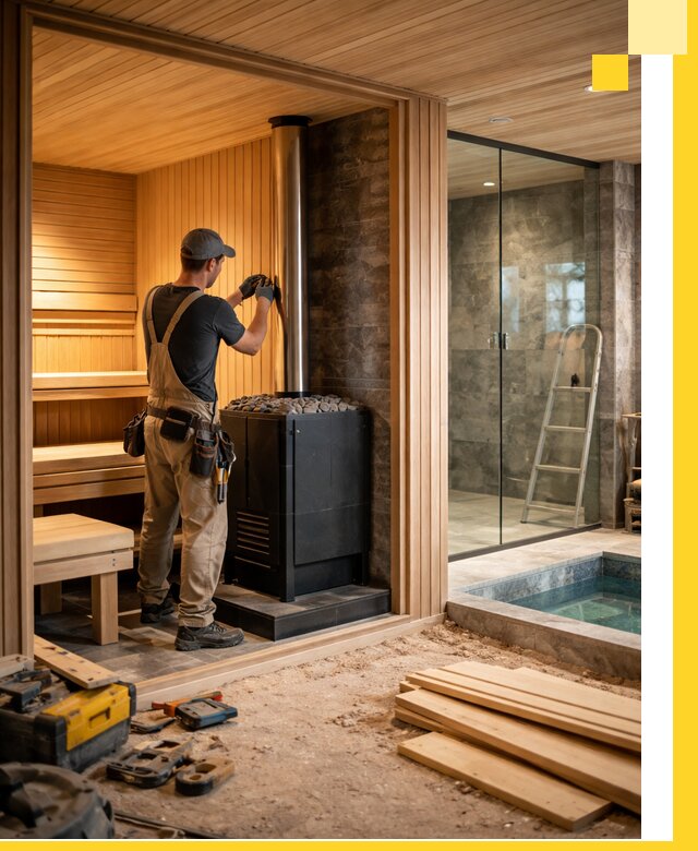 Полное строительство банных комплексов под ключ в Искитиме