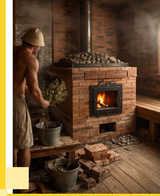 Кирпичные банные печи в Искитиме от 91728 р. | ЭриданСкм
