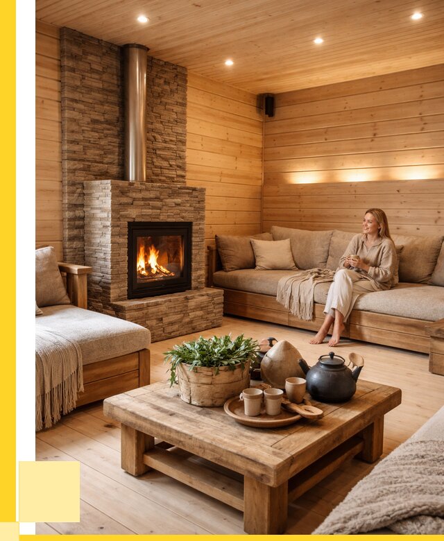 Проект бани с комнатой отдыха в Искитиме от 35672 р. | ЭриданСкм