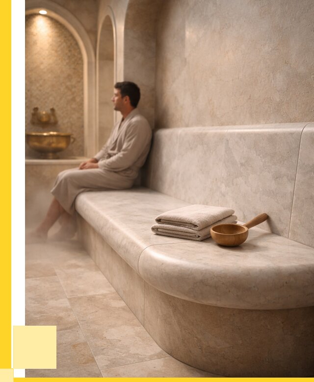 Сиденья для хамама в Искитиме под ключ от 12230 р. | ЭриданСкм