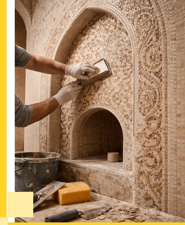 Мозаика для хамама в Искитиме под ключ от 5096 р. | ЭриданСкм