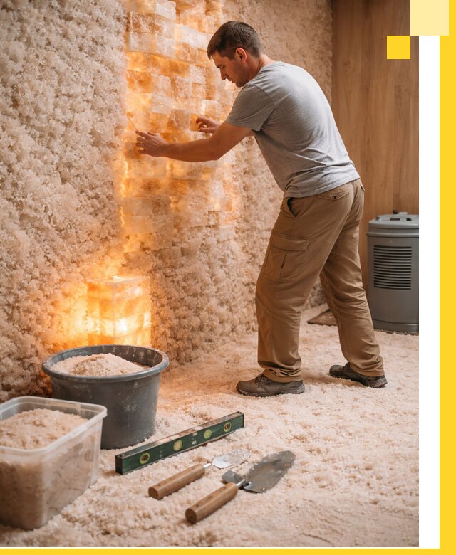 Проектирование и монтаж соляных комнат в Искитиме под ключ