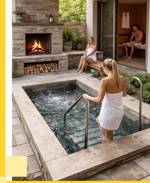 Холодные купели под ключ в Искитиме от 45864 р. | ЭриданСкм