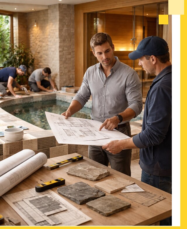 Проектирование SPA зон под ключ в Искитиме с инженерией